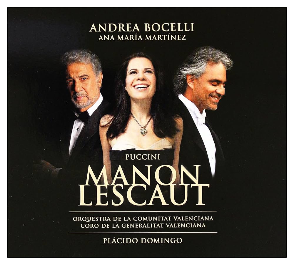 その他 Puccini: Manon Lescaut Bocelli/Mart?nez/Domingo/Orquestra de la Comunitat - Puccini